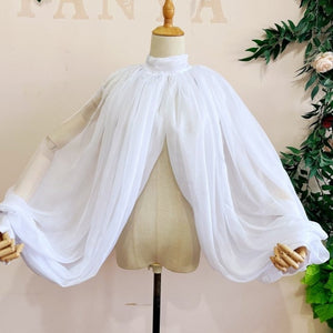 High Neck With Buttons
