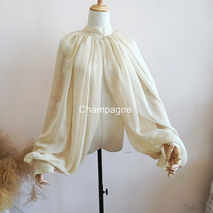 High Neck With Buttons
