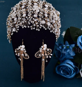 Flower Headband Pageant Headwear