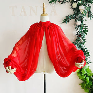 High Neck With Buttons