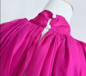 High Neck With Buttons