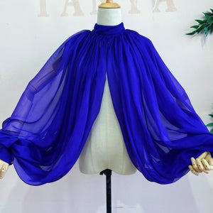 High Neck With Buttons