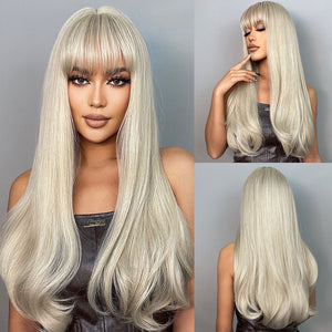 Wig with Bangs