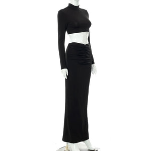 Long Ruched Matching Sets