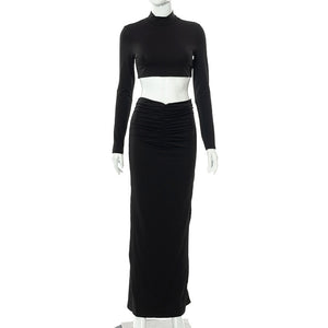 Long Ruched Matching Sets