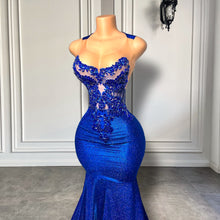 Load image into Gallery viewer, Royal Long Prom Dress