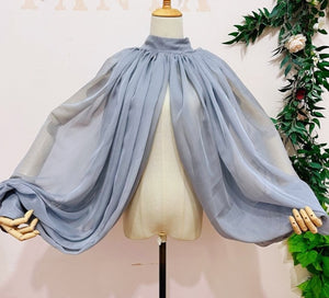 High Neck With Buttons