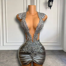 Load image into Gallery viewer, Party Gowns Silver Luxury