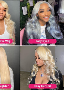 360 Lace Frontal Wig 613 Blonde