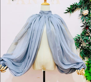 High Neck With Buttons