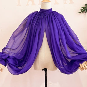 High Neck With Buttons