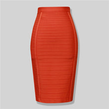 Load image into Gallery viewer, Bodycon Rayon Bandage Skirt