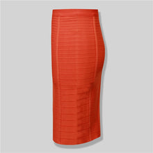 Load image into Gallery viewer, Bodycon Rayon Bandage Skirt