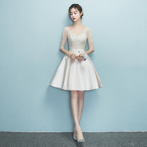 New design A-line short dress