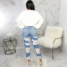 Load image into Gallery viewer, high waisted jeans