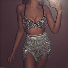 Load image into Gallery viewer, Sparkle Sequins Sexy 2 Piece Set