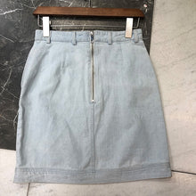 Load image into Gallery viewer, Autumn Retro Denim Skirt