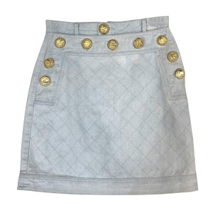 Autumn Retro Denim Skirt