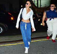 Load image into Gallery viewer, V neck Backless Tops