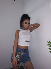 Load image into Gallery viewer, Rivet Denim Shorts hollow out