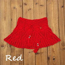 Load image into Gallery viewer, Hand Crochet Florens Skirt Sexy Beach Bikini cover up