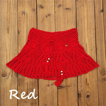 Hand Crochet Florens Skirt Sexy Beach Bikini cover up