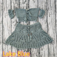Load image into Gallery viewer, Hand Crochet Florens Skirt Sexy Beach Bikini cover up