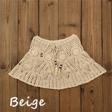 Load image into Gallery viewer, Hand Crochet Florens Skirt Sexy Beach Bikini cover up