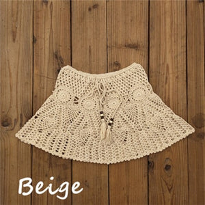 Hand Crochet Florens Skirt Sexy Beach Bikini cover up