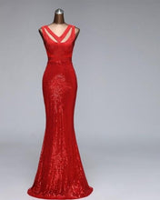 Load image into Gallery viewer, Mermaid evening dress