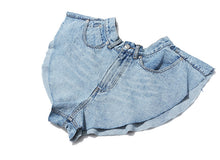 Load image into Gallery viewer, Casual Denim Shorts Skirts High Waist