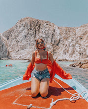 Load image into Gallery viewer, Bikini Ruffle Shoulder Swimsuit Swimming Push Up