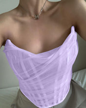 Load image into Gallery viewer, Sleeveless Fashion Strapless Bustier Corset Crop Top