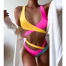 Load image into Gallery viewer, Contrast Color Bikini