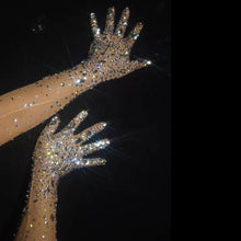 Load image into Gallery viewer, Rhinestone Gloves