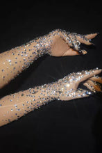 Load image into Gallery viewer, Rhinestone Gloves