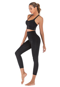 Naked-Feel Yoga Set Yoga Leggings Set