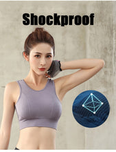 Load image into Gallery viewer, Yoga Crop Top Sports Bra Push Up