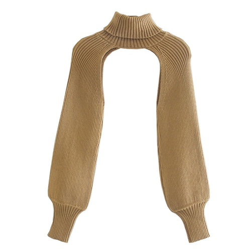 Turtleneck Long Sleeve Knitting Sweater