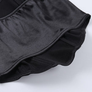 Velvet Fashion Sexy Corset Crop Top
