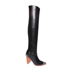Load image into Gallery viewer, Plus size 34-45 New Genuine leather boots