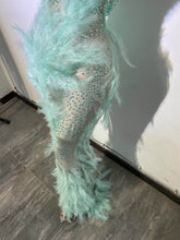 Load image into Gallery viewer, See Through Mesh Mermaid Long Dress