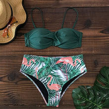 Load image into Gallery viewer, Thong Push Up Bikini Set