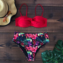 Load image into Gallery viewer, Thong Push Up Bikini Set