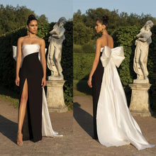 Load image into Gallery viewer, Strapless A-line Evening Dress