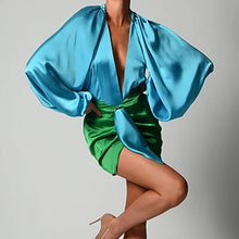 Load image into Gallery viewer, Satin Two Piece Set