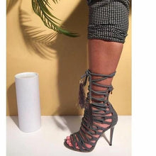 Load image into Gallery viewer, Tassel Open Toe Gladiator Sandals