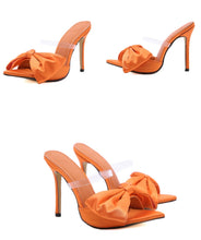 Load image into Gallery viewer, Silk Butterfly Party shoes