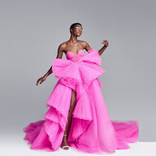 Load image into Gallery viewer, Puffy Off Shoulder Evening Dress