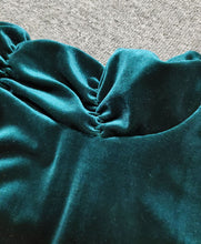 Load image into Gallery viewer, Sexy Backless Diamond Tassel Velvet Dress